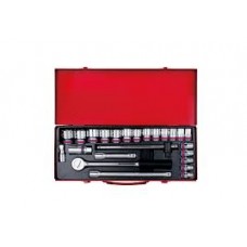 Набор головок 1/2" 24 ед. 6-ти гранн. дюйм 4511SR
