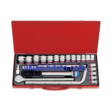 Набор головок 1/2" 24 ед. 6-ти гранн. дюйм