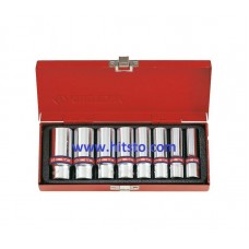 Набор головок 3/8" глуб. 6-гр. 8 пр. дюйм KINGTONY 3508SR