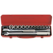 Набор головок 1/2" 8-27мм.12шт