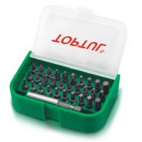 Набор бит 1/4" (SL, PH, PZ, TORX, HEX) 31ед