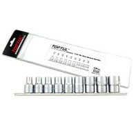 Набор головок TORX 1/2" E10-E24 9ед.(звезда Давида)